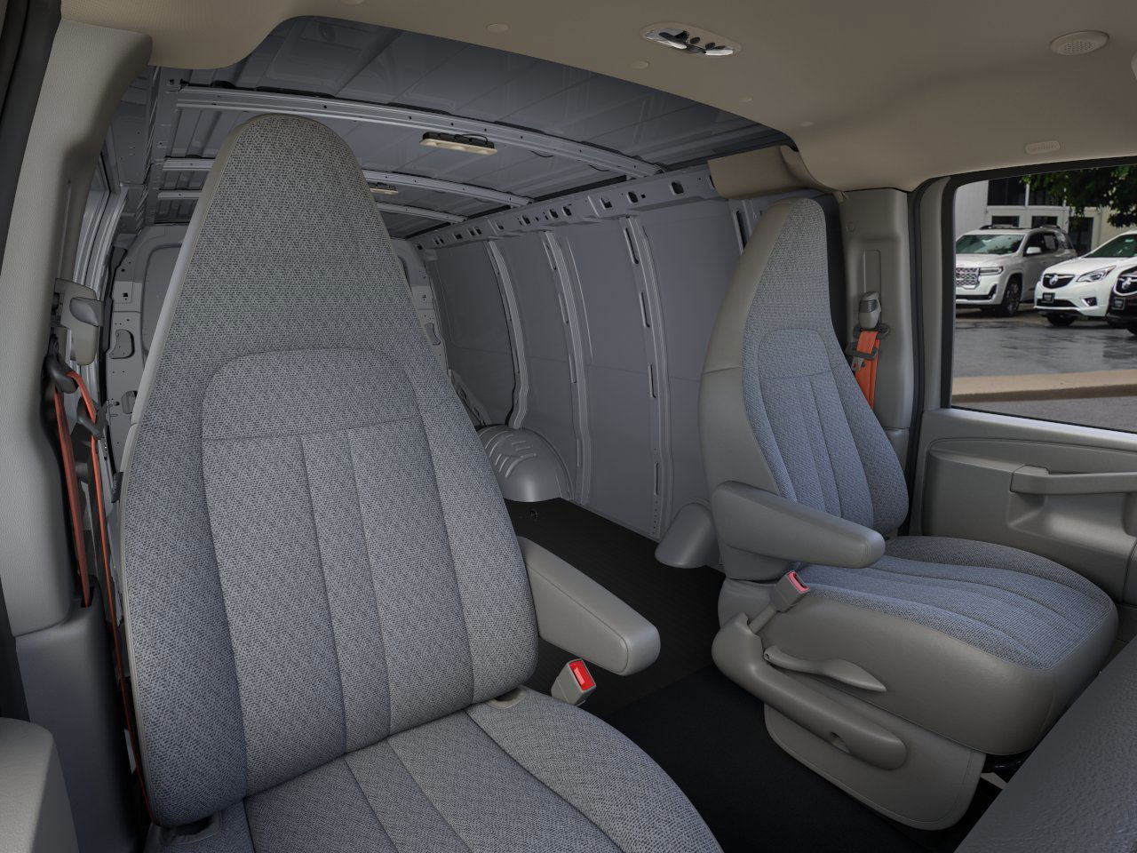 New 2026 Summit White GMC Work Van image 42