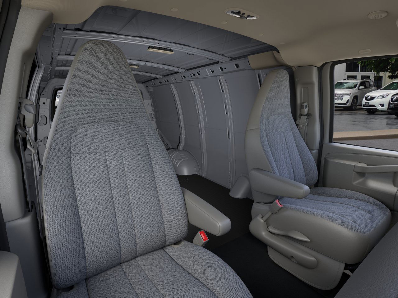New 2026 Summit White GMC Work Van image 41