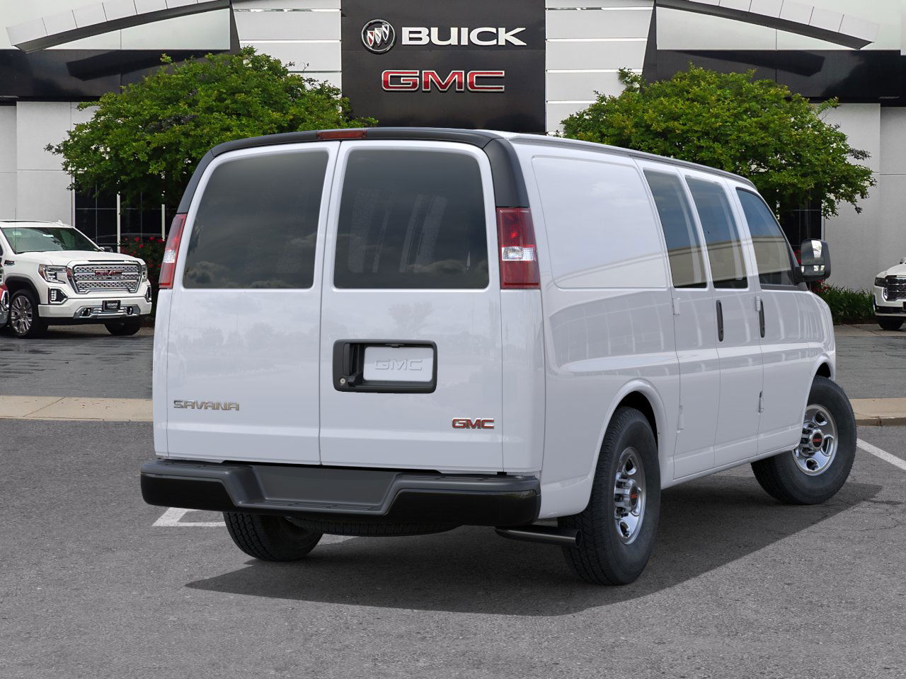 New 2026 Summit White GMC Work Van image 29