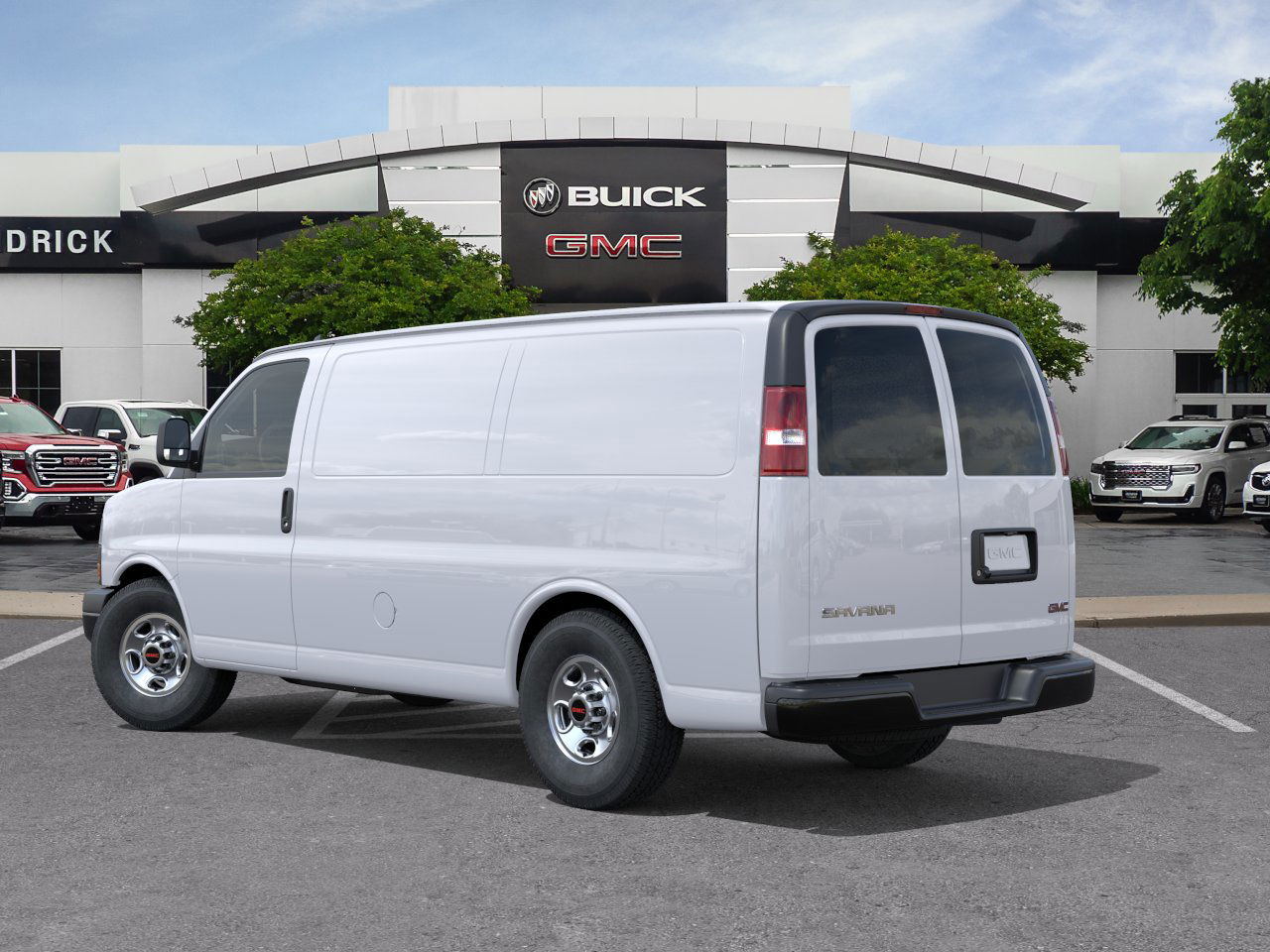 New 2026 Summit White GMC Work Van image 28
