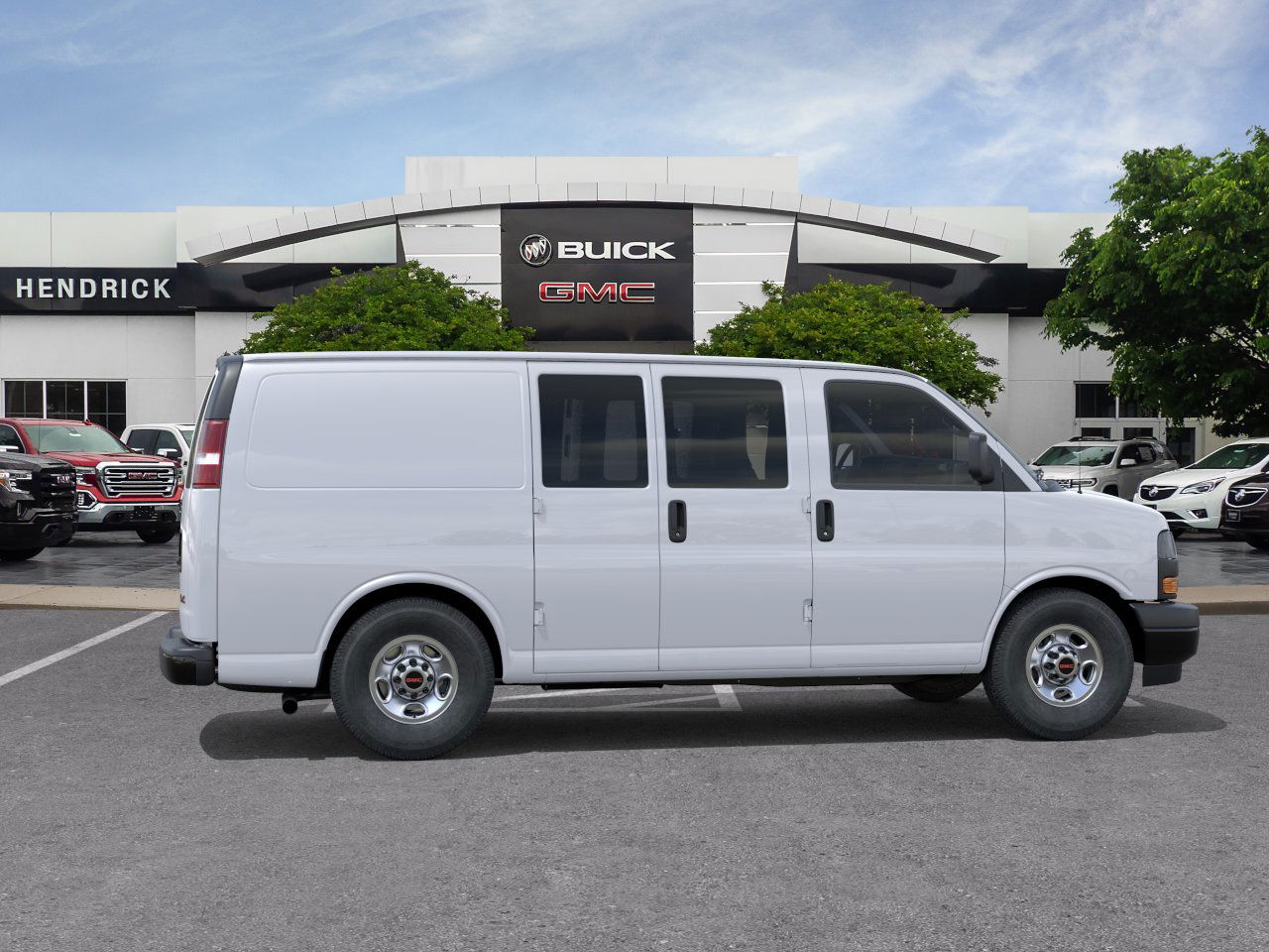 New 2026 Summit White GMC Work Van image 30