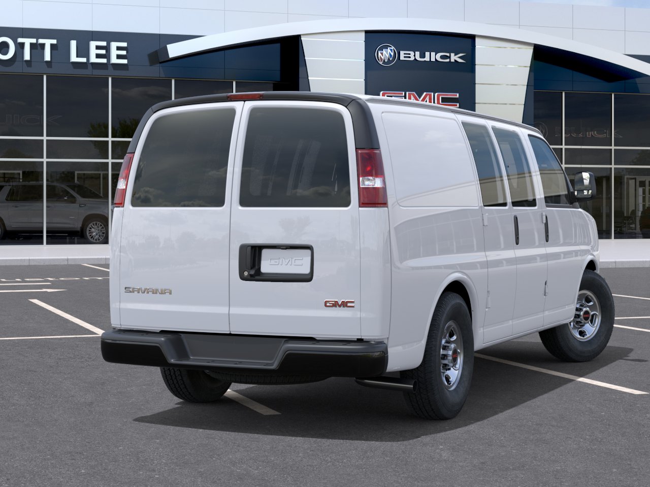 New 2026 Summit White GMC Work Van image 4