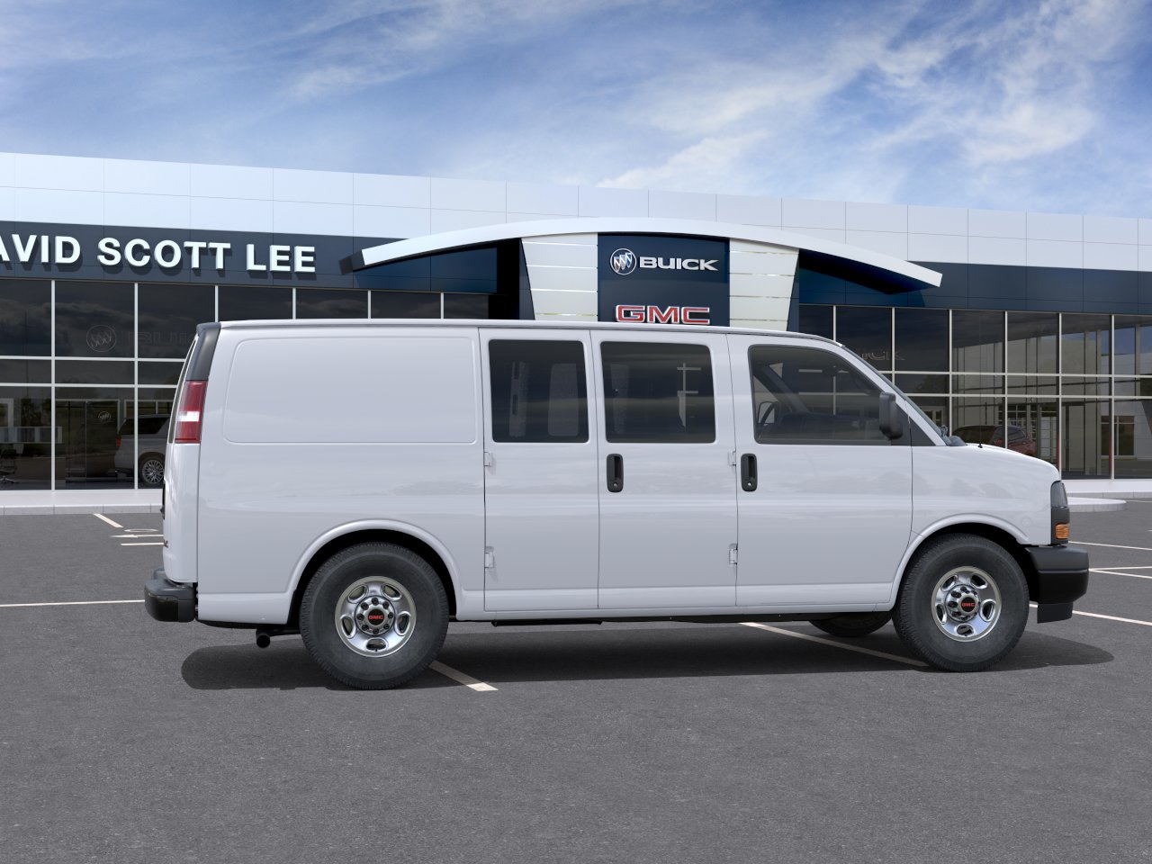 New 2026 Summit White GMC Work Van image 5