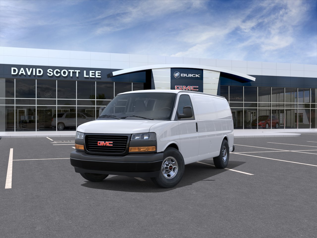 New 2026 Summit White GMC Work Van image 8