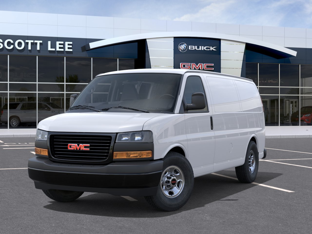 New 2026 Summit White GMC Work Van image 6