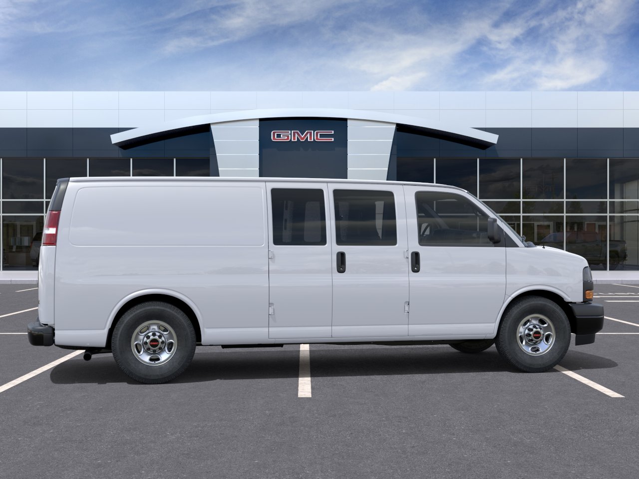 New 2026 Summit White GMC Work Van image 5