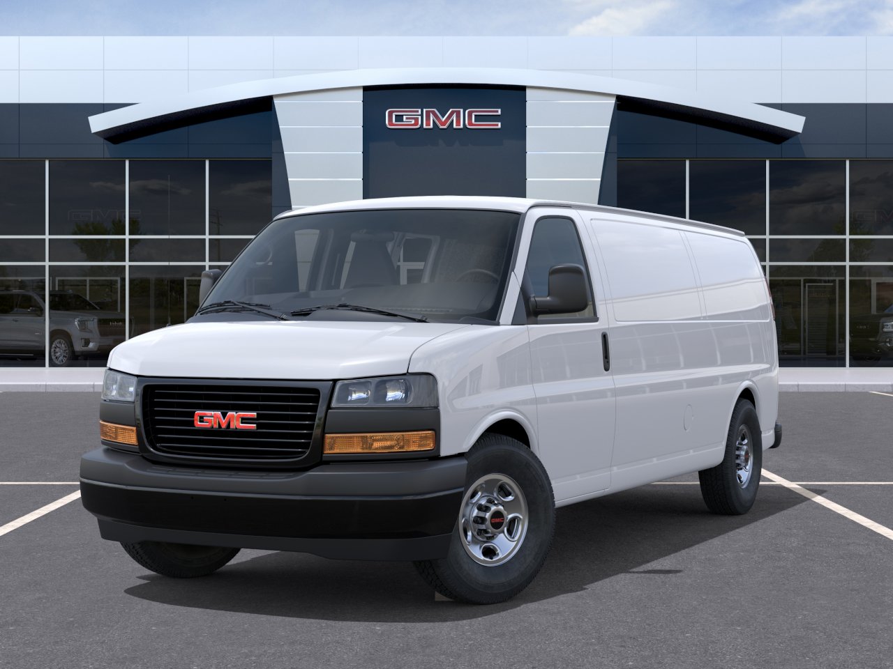 New 2026 Summit White GMC Work Van image 6