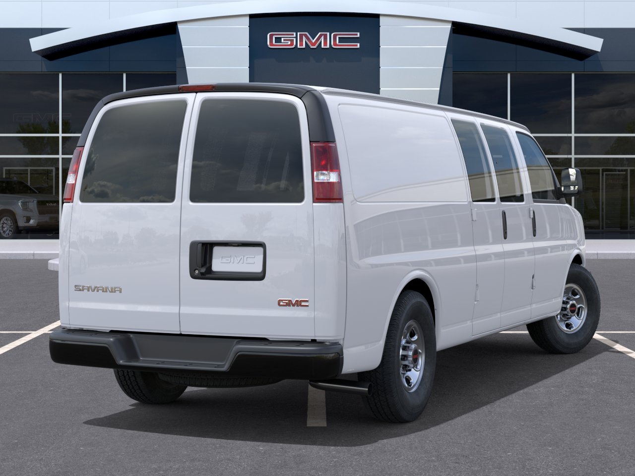 New 2026 Summit White GMC Work Van image 4