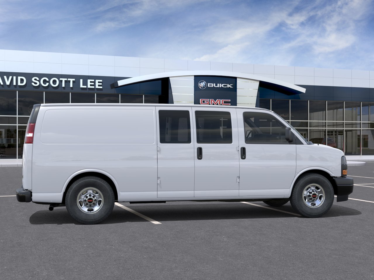 New 2026 Summit White GMC Work Van image 5