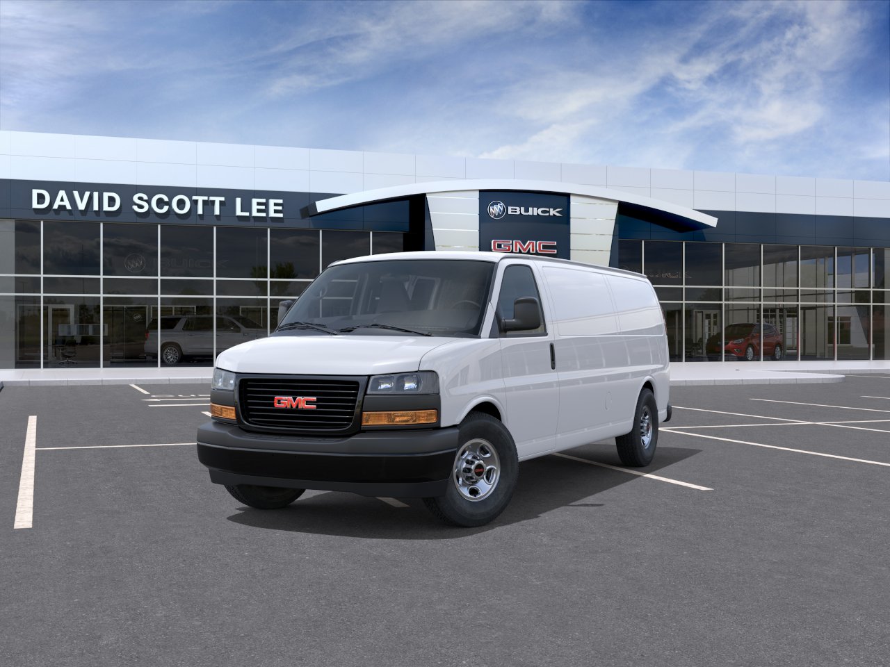 New 2026 Summit White GMC Work Van image 8