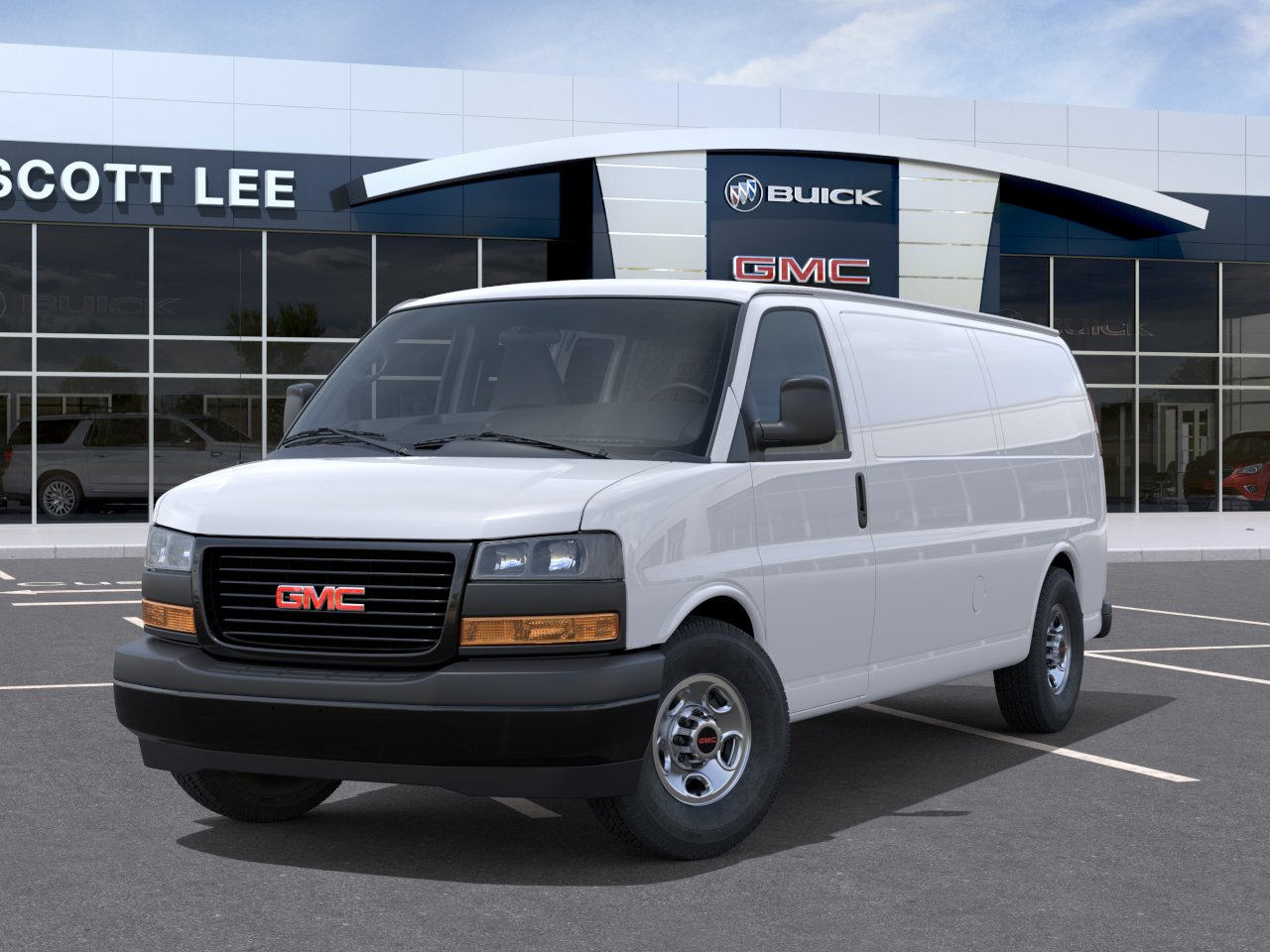 New 2026 Summit White GMC Work Van image 6