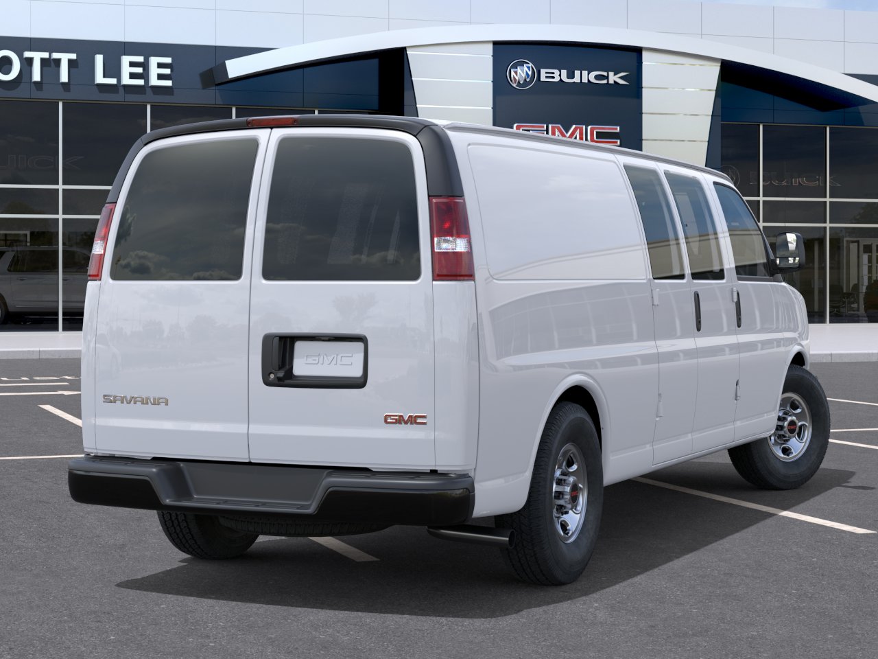 New 2026 Summit White GMC Work Van image 4