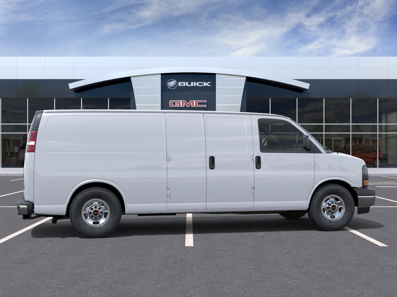New 2026 Summit White GMC Work Van image 5