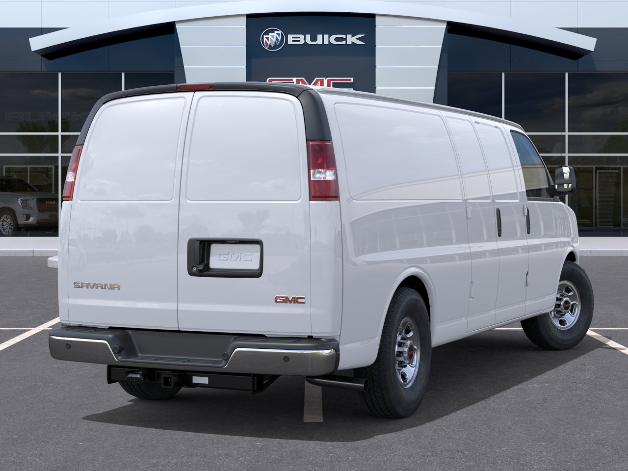 New 2026 Summit White GMC Work Van image 4