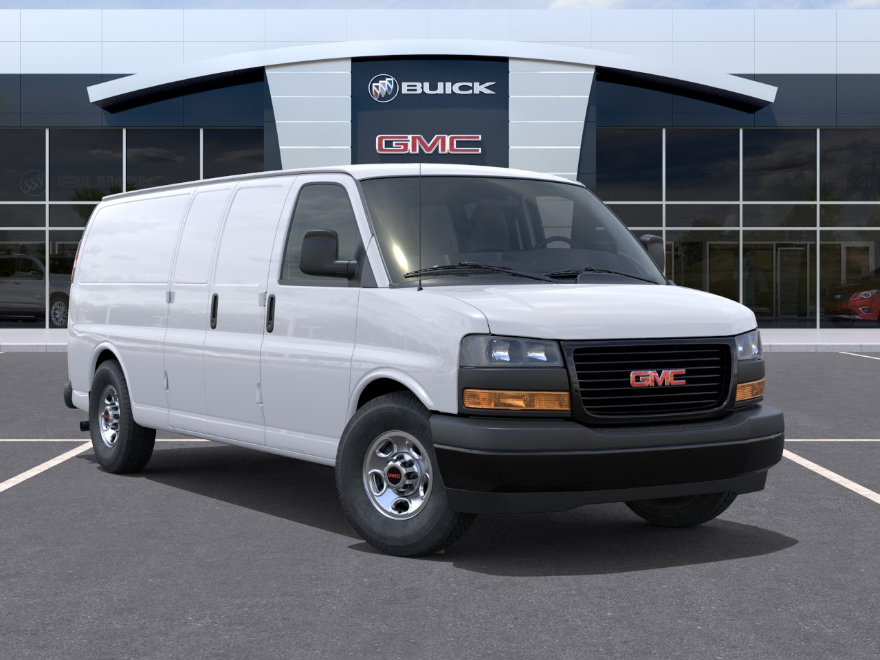 New 2026 Summit White GMC Work Van image 27