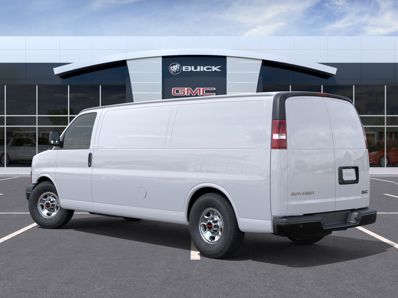 New 2026 Summit White GMC Work Van image 23