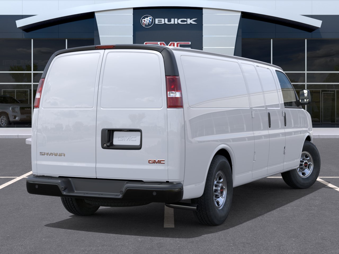 New 2026 Summit White GMC Work Van image 24