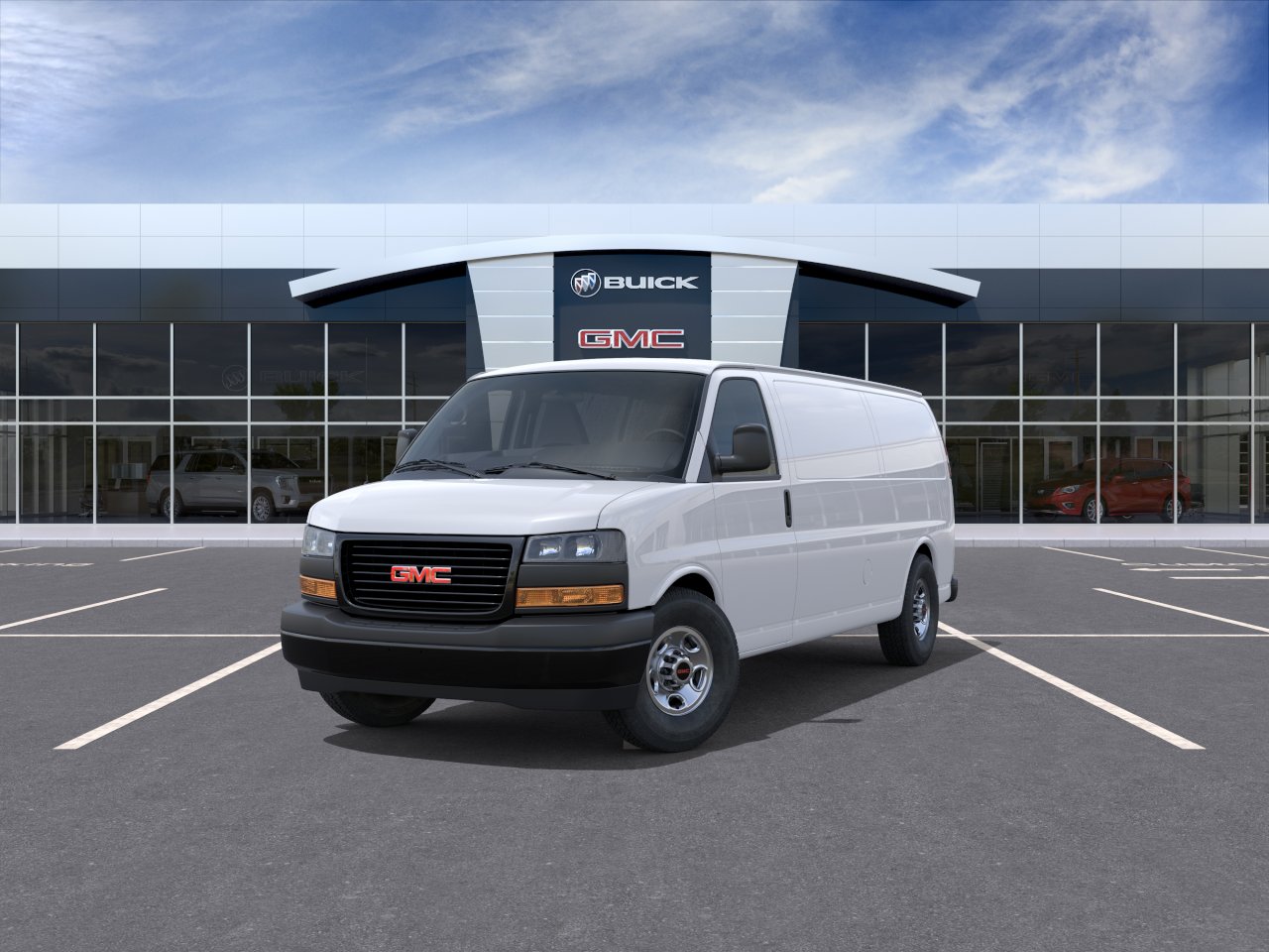 New 2026 Summit White GMC Work Van image 28