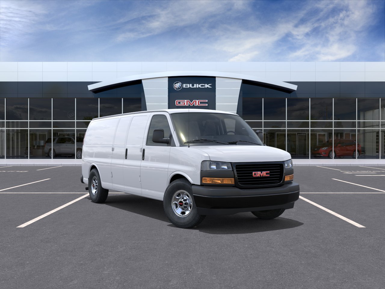 New 2026 Summit White GMC Work Van image 21