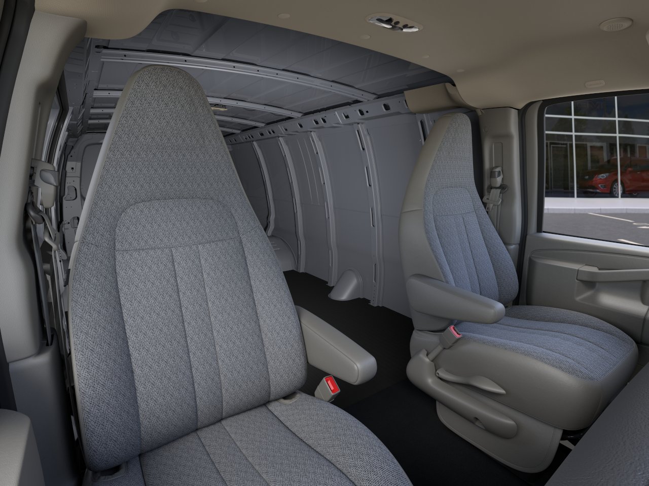 New 2026 Summit White GMC Work Van image 36