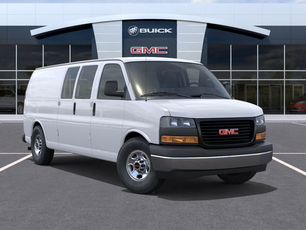 New 2026 Summit White GMC Work Van image 31