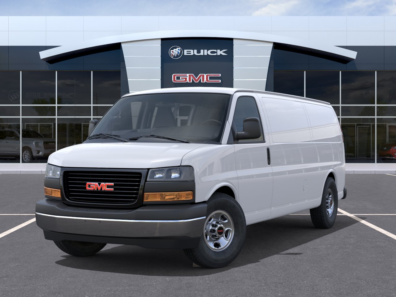New 2026 Summit White GMC Work Van image 30