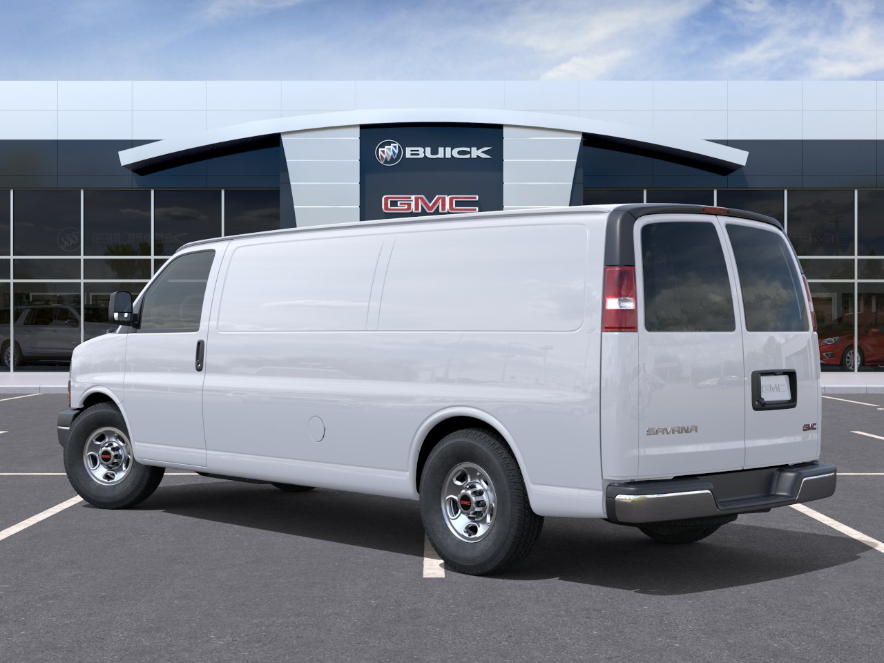 New 2026 Summit White GMC Work Van image 27