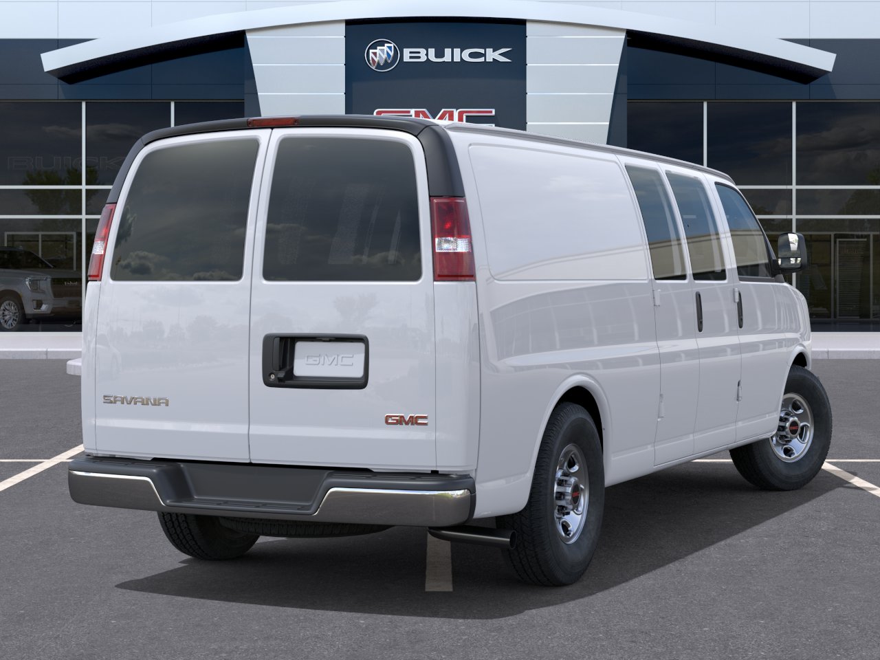 New 2026 Summit White GMC Work Van image 28