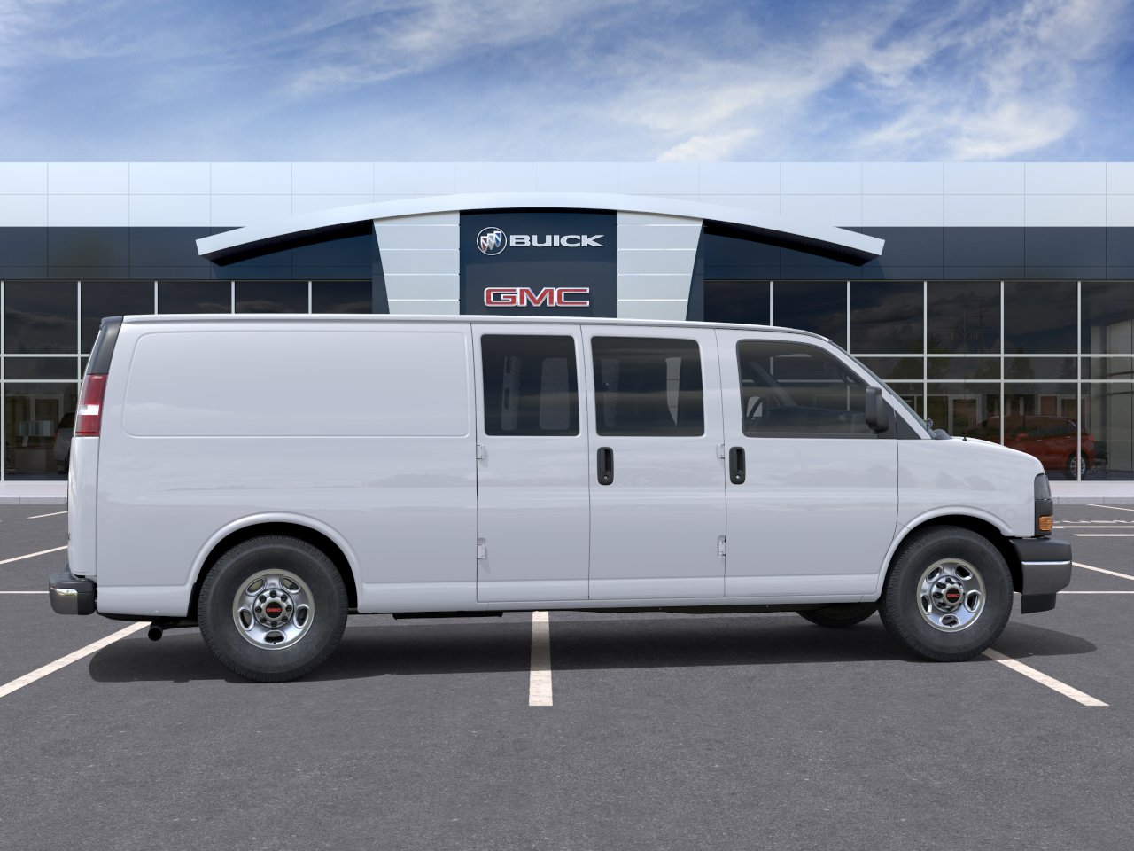 New 2026 Summit White GMC Work Van image 29