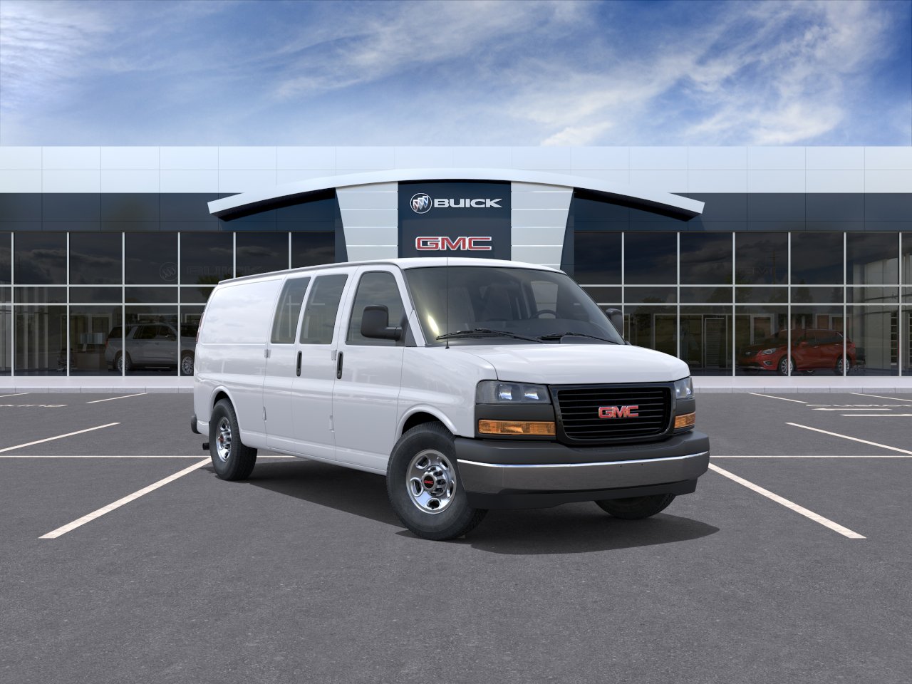 New 2026 Summit White GMC Work Van image 25
