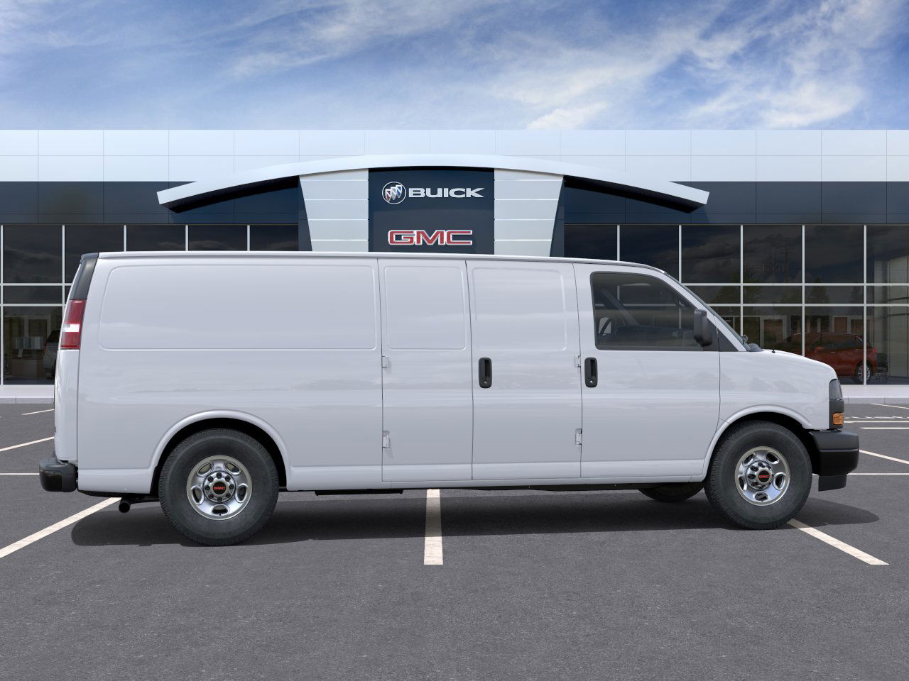New 2026 Summit White GMC Work Van image 5
