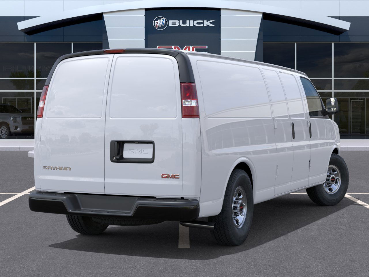 New 2026 Summit White GMC Work Van image 4