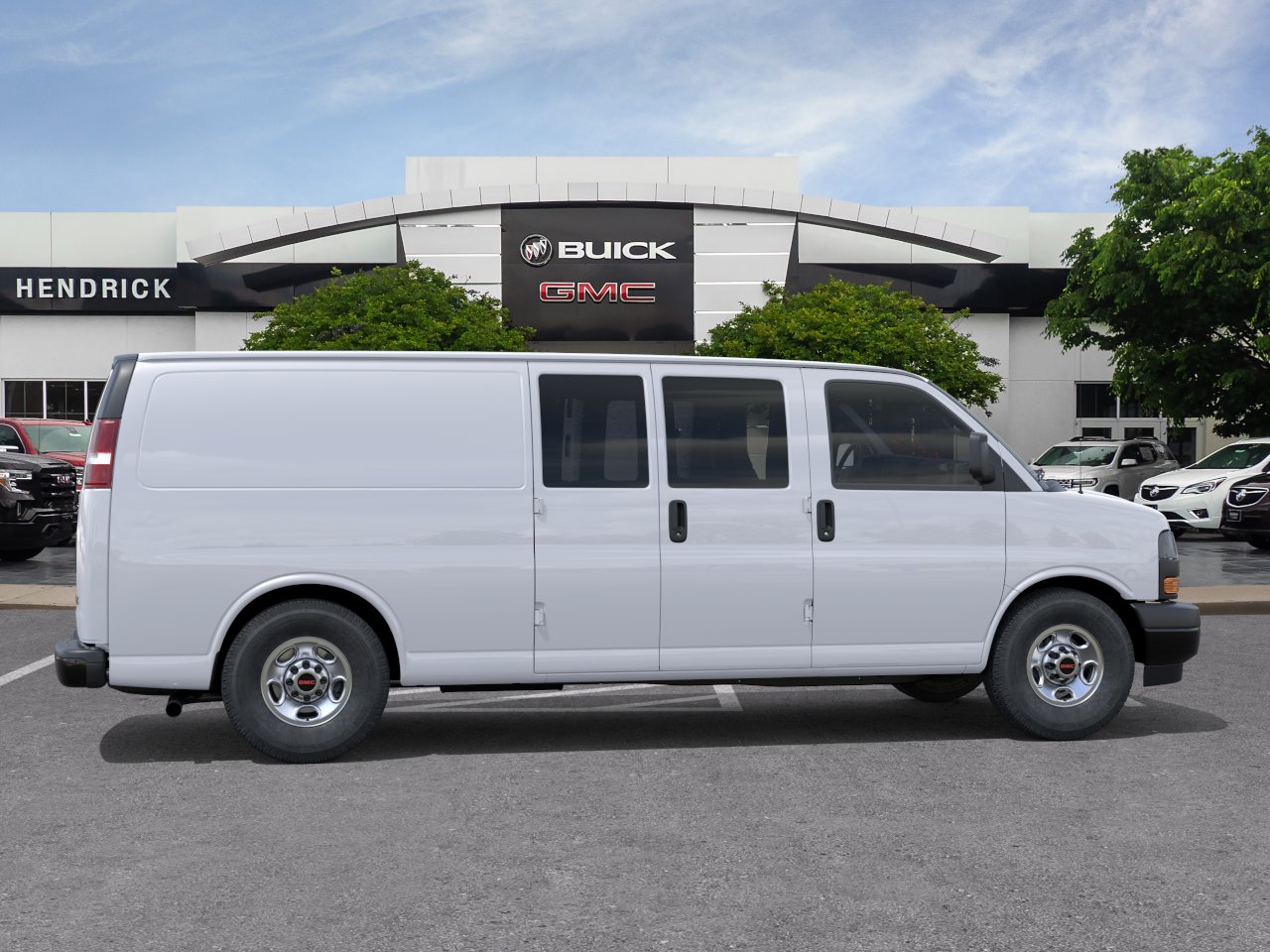 New 2026 Summit White GMC Work Van image 31
