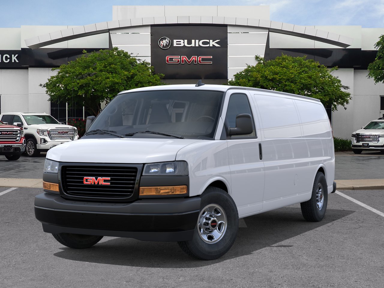 New 2026 Summit White GMC Work Van image 32