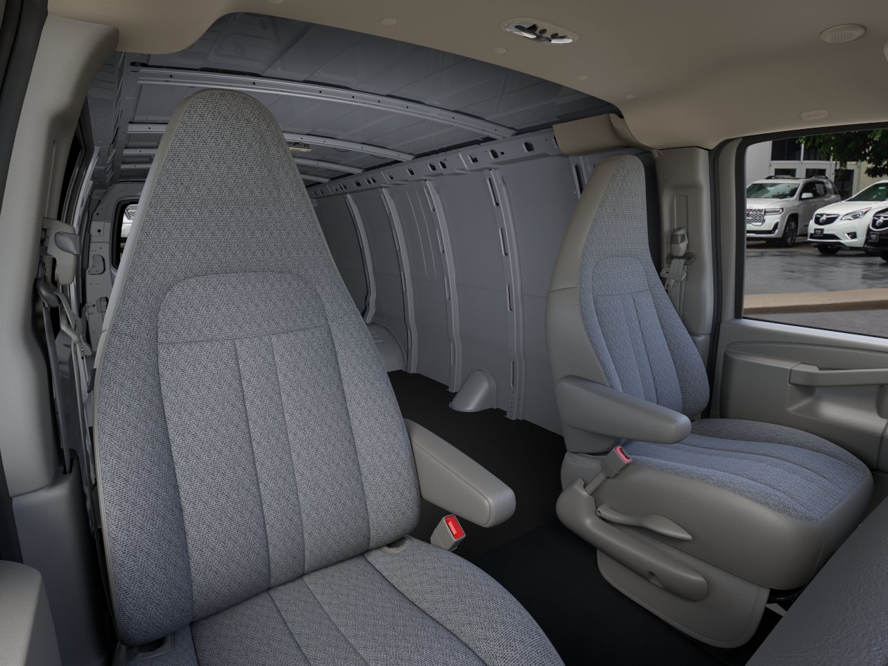 New 2026 Summit White GMC Work Van image 42