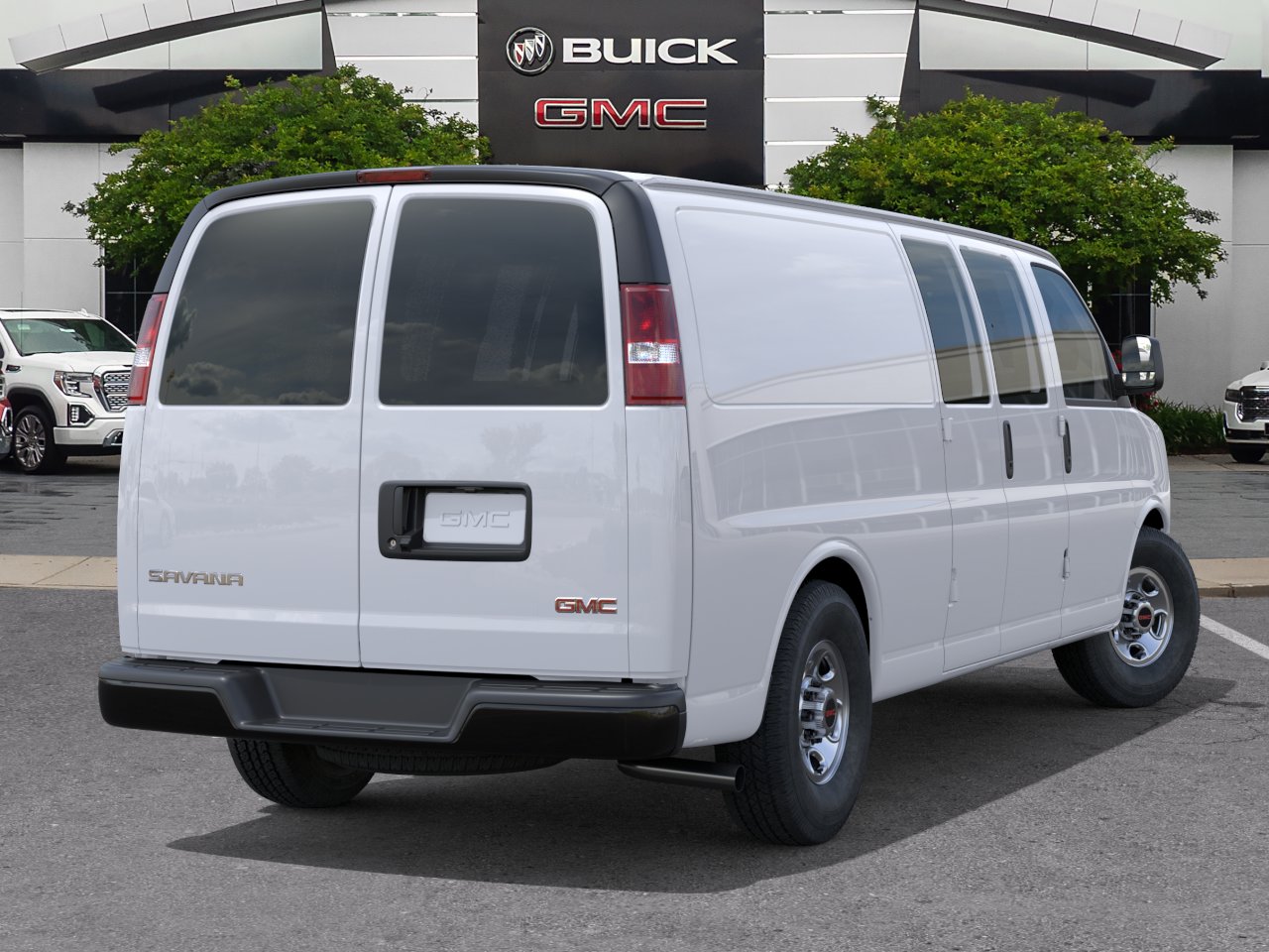 New 2026 Summit White GMC Work Van image 30