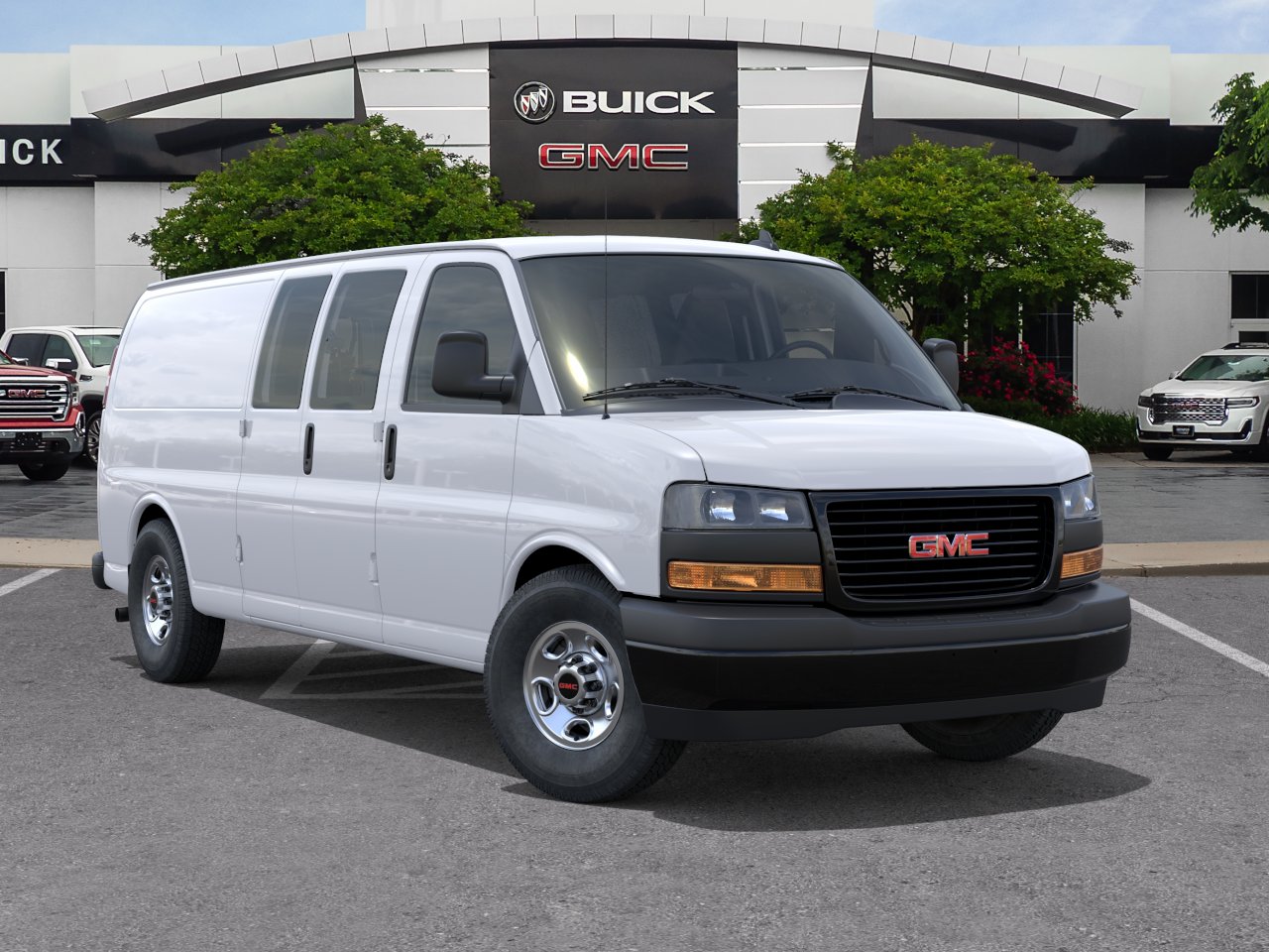 New 2026 Summit White GMC Work Van image 33