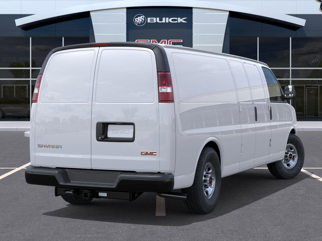 New 2025 Summit White GMC Work Van image 35