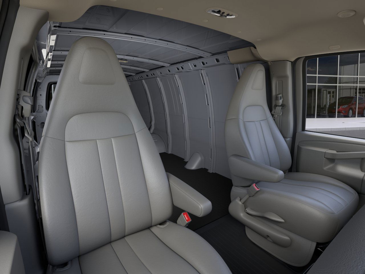 New 2025 Summit White GMC Work Van image 16