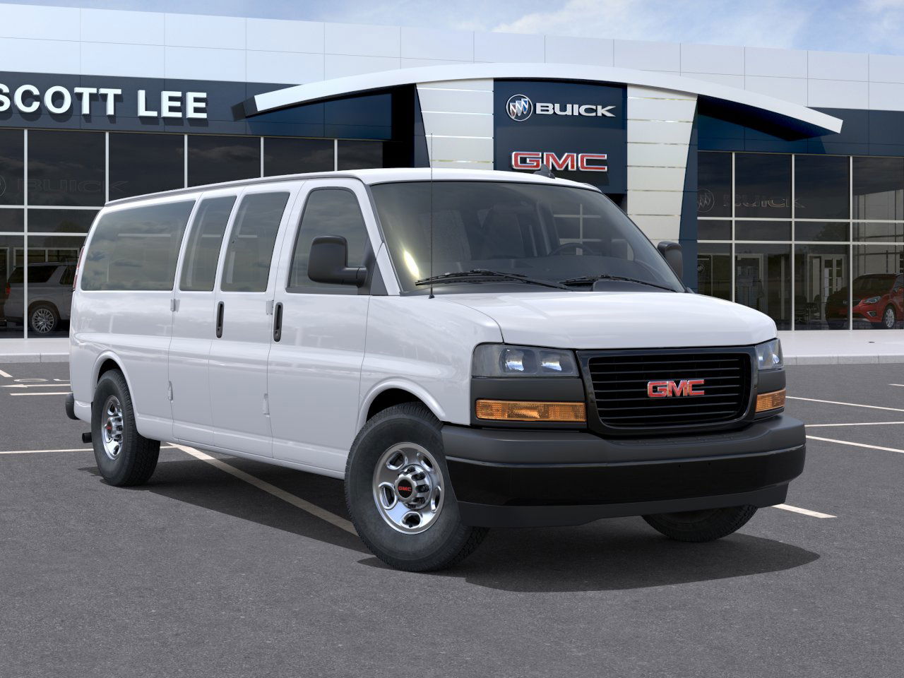 New 2025 Summit White GMC Work Van image 7
