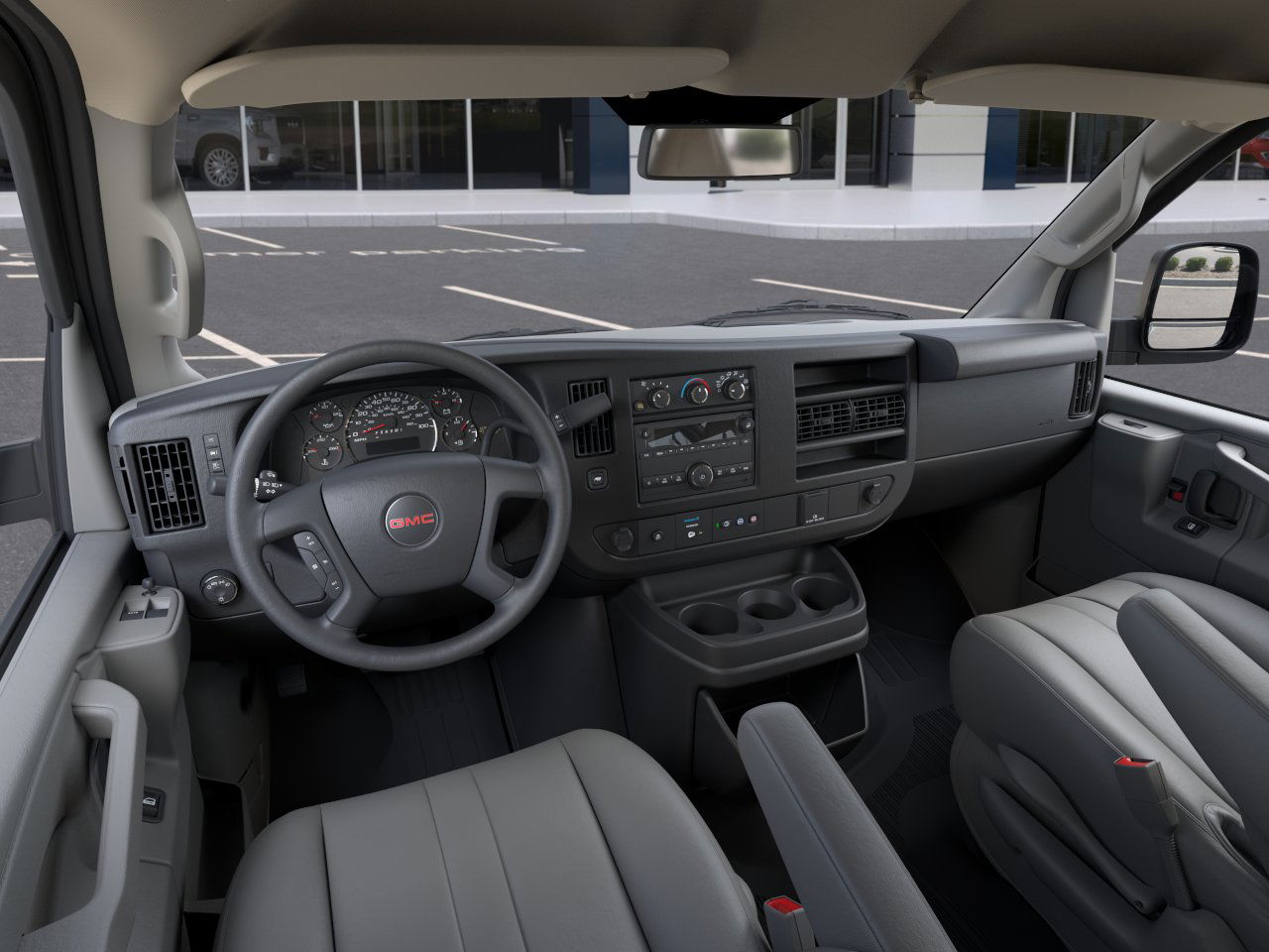 New 2025 Summit White GMC Work Van image 15