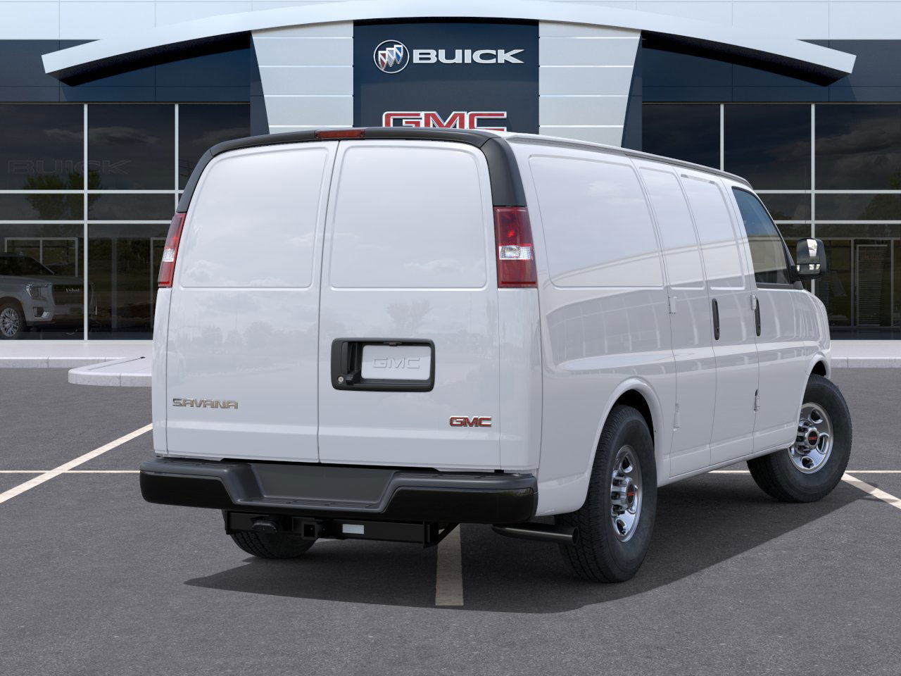 New 2026 Summit White GMC Work Van image 4