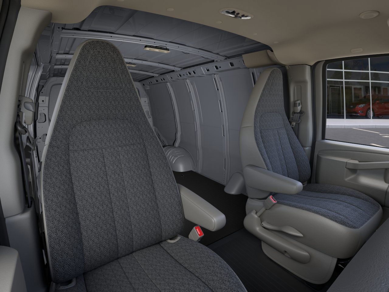 New 2026 Summit White GMC Work Van image 16