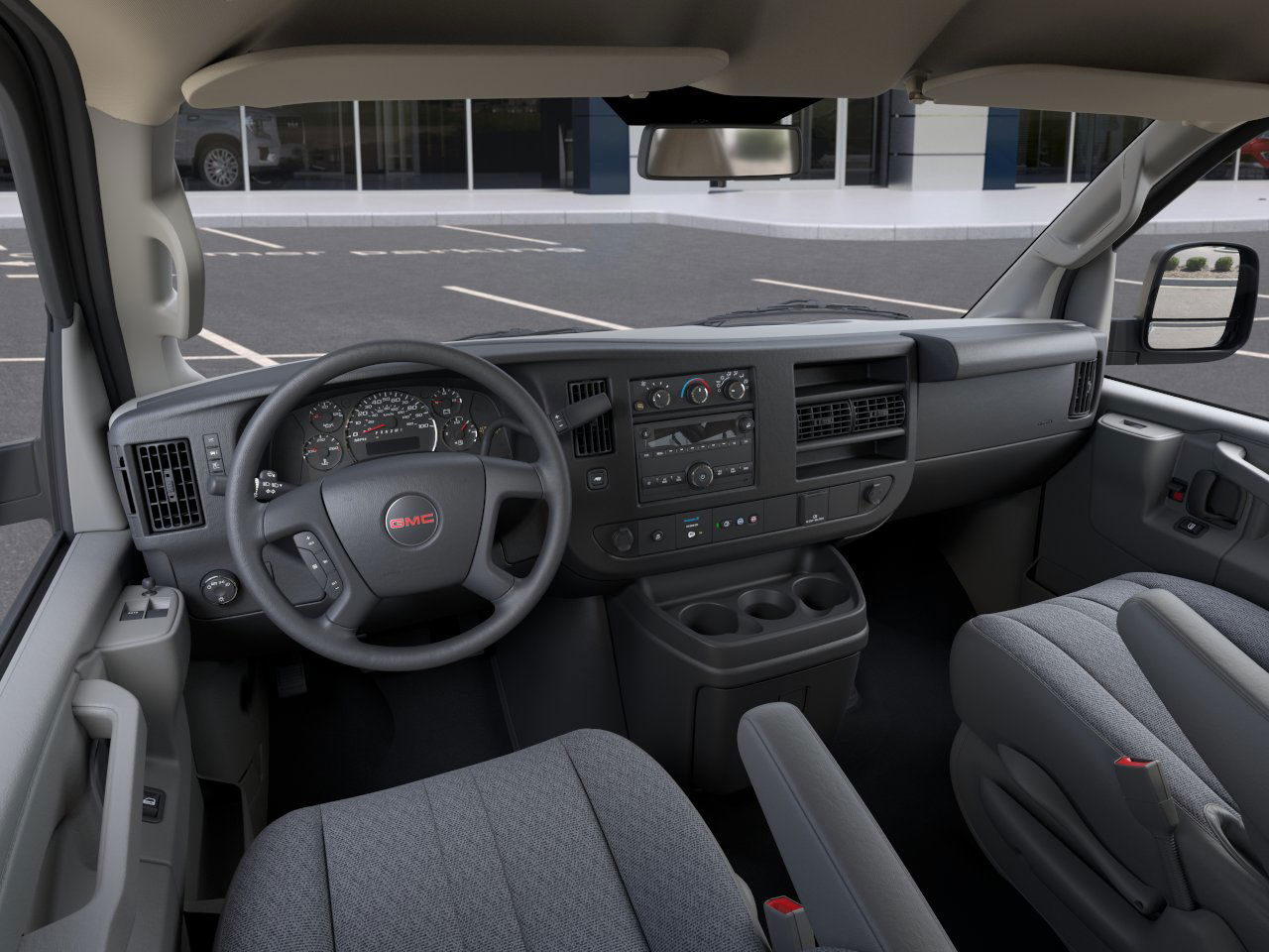 New 2025 Summit White GMC Work Van image 15