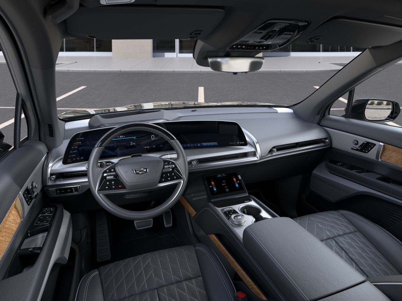 New 2027 Stellar Black Metallic Cadillac Premium Luxury image 39