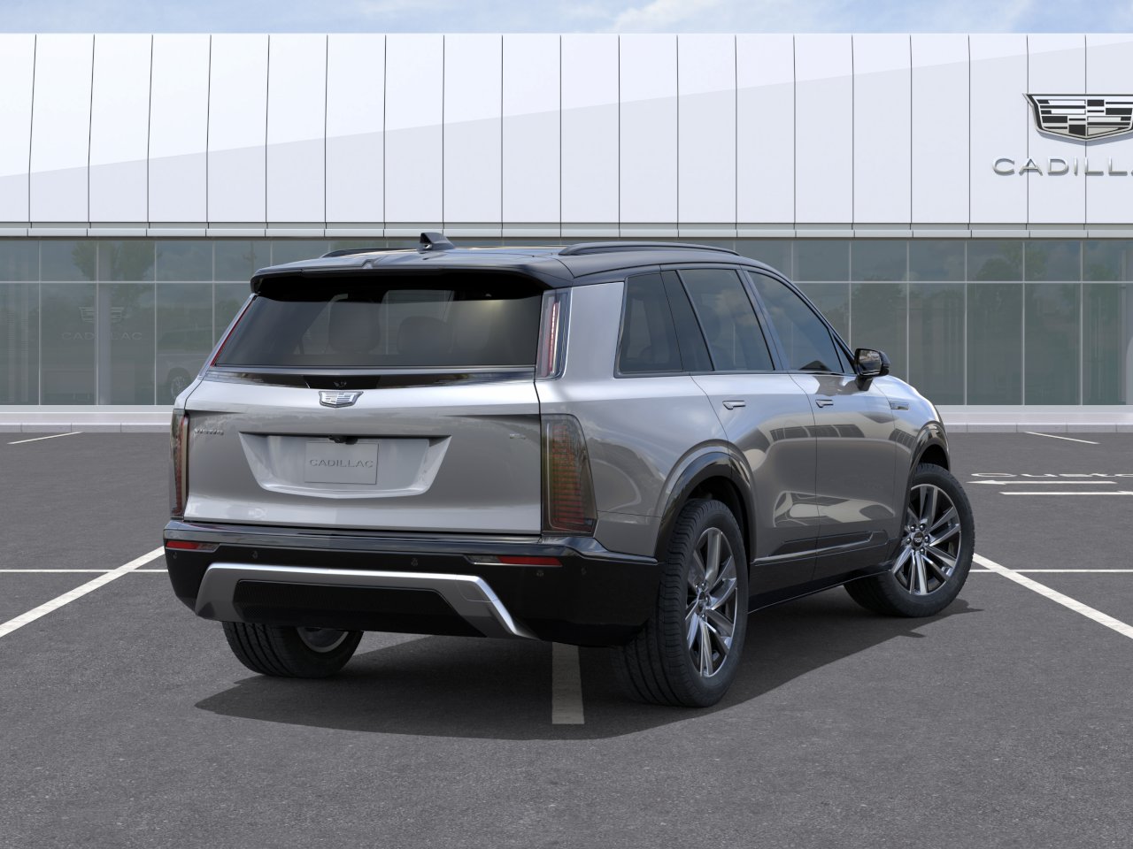 New 2027 Argent Silver Metallic Cadillac Sport image 4