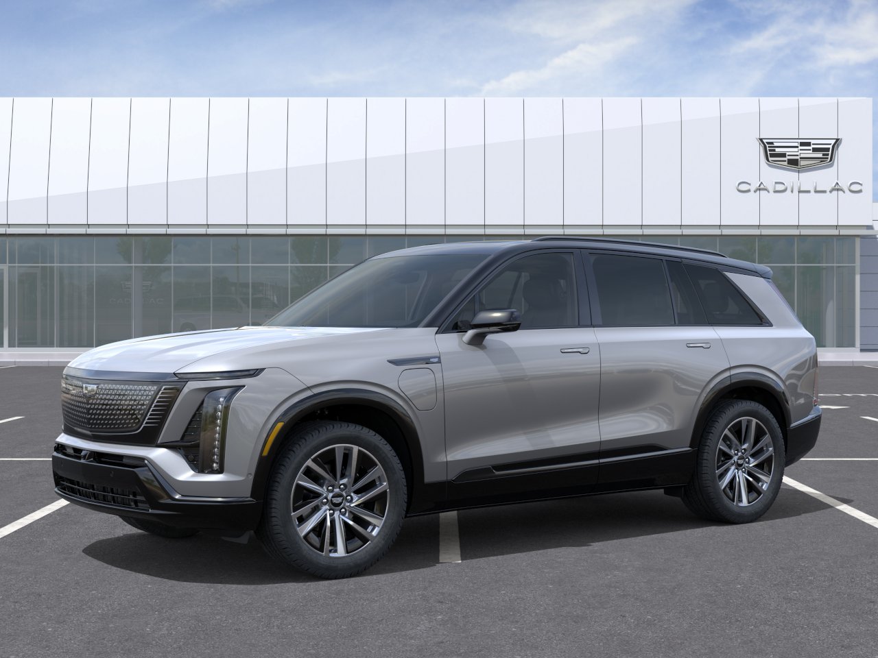 New 2027 Argent Silver Metallic Cadillac Sport image 2