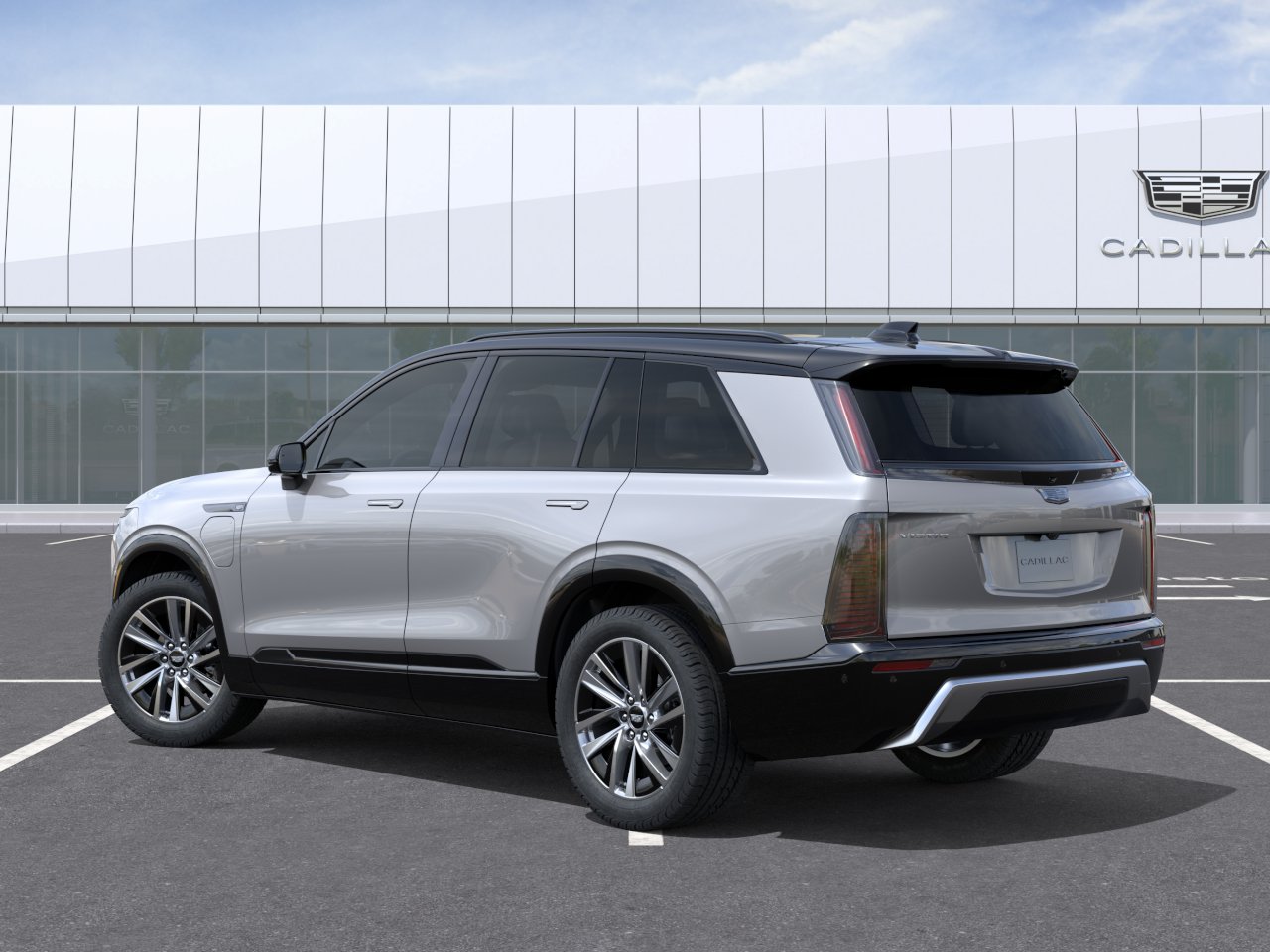 New 2027 Argent Silver Metallic Cadillac Sport image 3