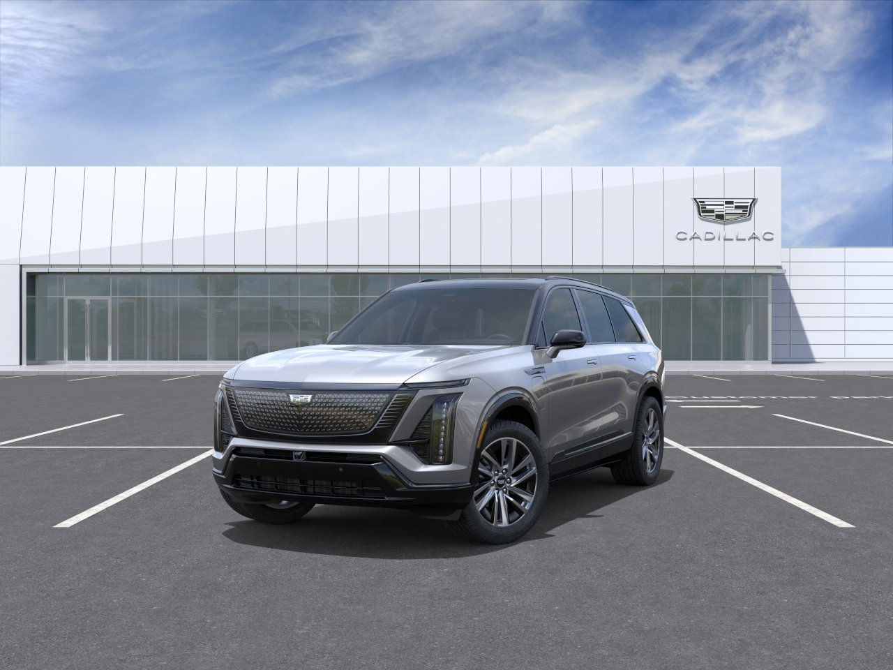 New 2027 Argent Silver Metallic Cadillac Sport image 8