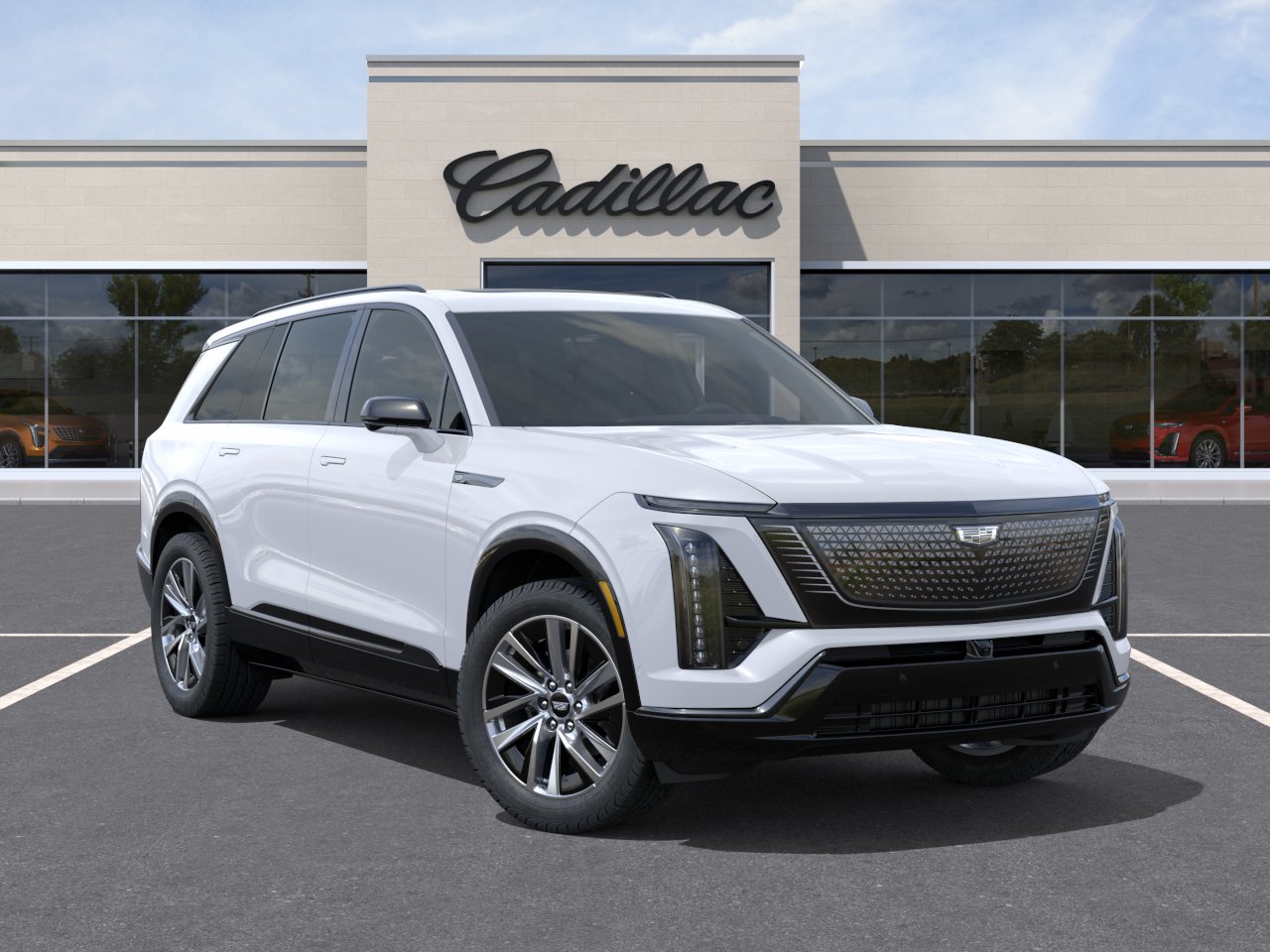 New 2027 Vibrant White Tricoat Cadillac Sport image 31